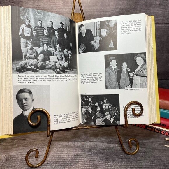 Vintage Hardcover Books | Behind The Scenes of Theatre | Celebrity Stories | Gol - Picture 7 of 9